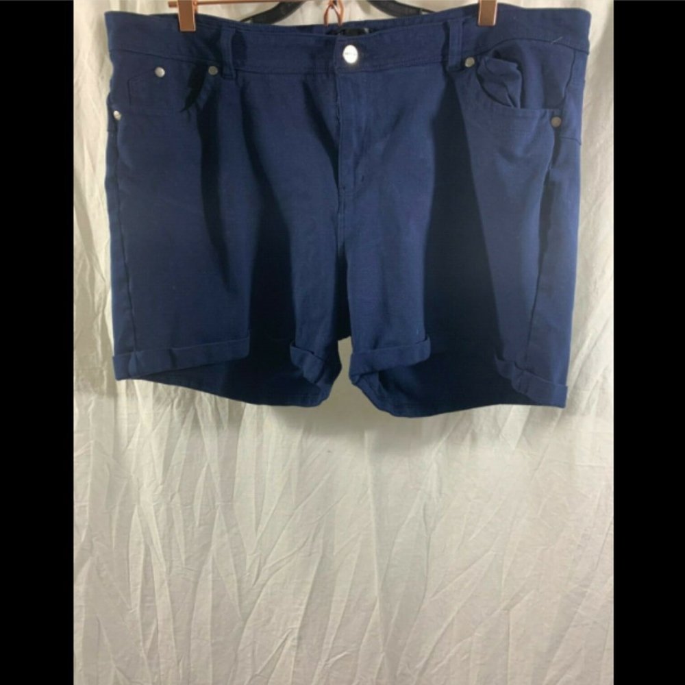 Shinestar Brand Navy Blue Shorts Sze 3XL